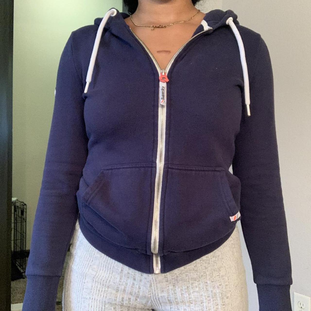 Superdry Women's Navy Hoodie