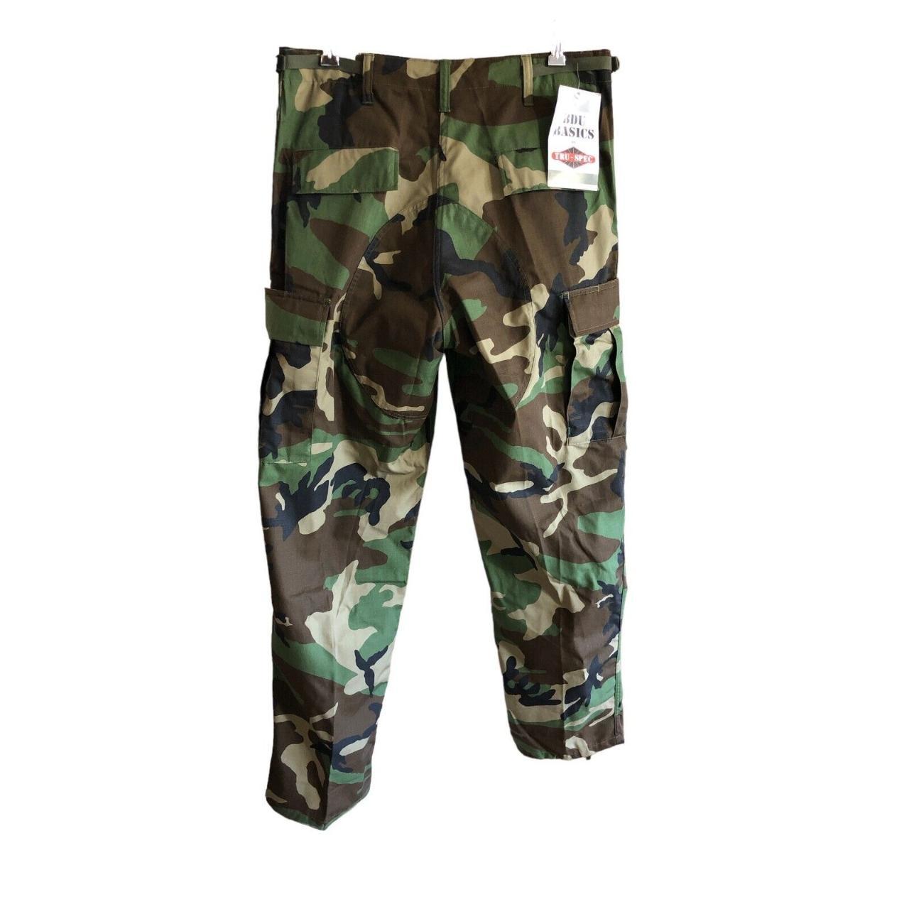 Tru Spec Mens Camo Cargo Hunting Pants Adjustable... - Depop