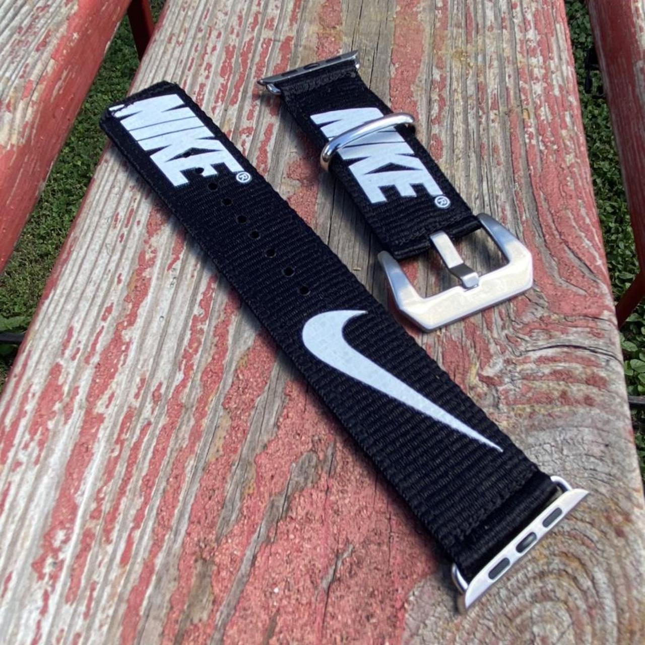 Nike Apple Watch Bands . Handmade custom Apple Watch... Depop