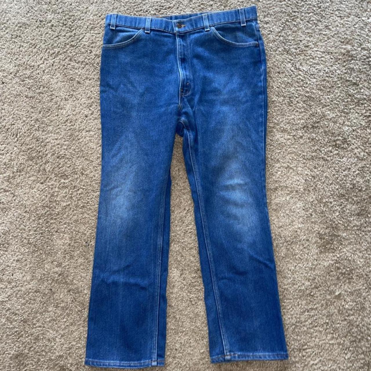 Vintage Levi’s action jeans size 38x30 orange tab🔥... Depop