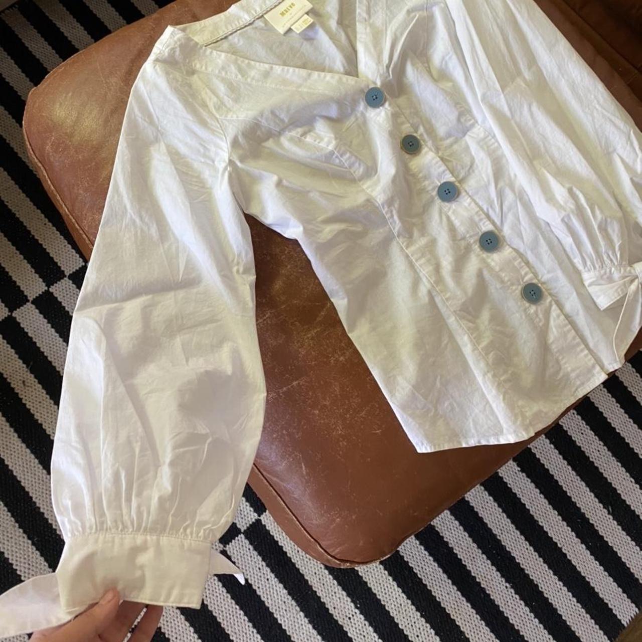 Anthropologie Women's Blouse | Depop