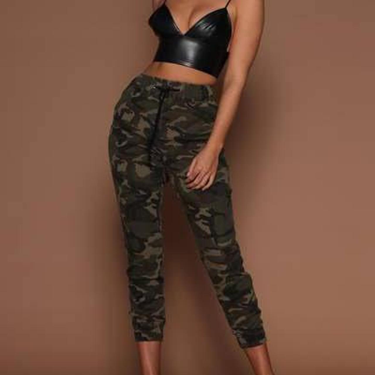 Meshki sales camo joggers