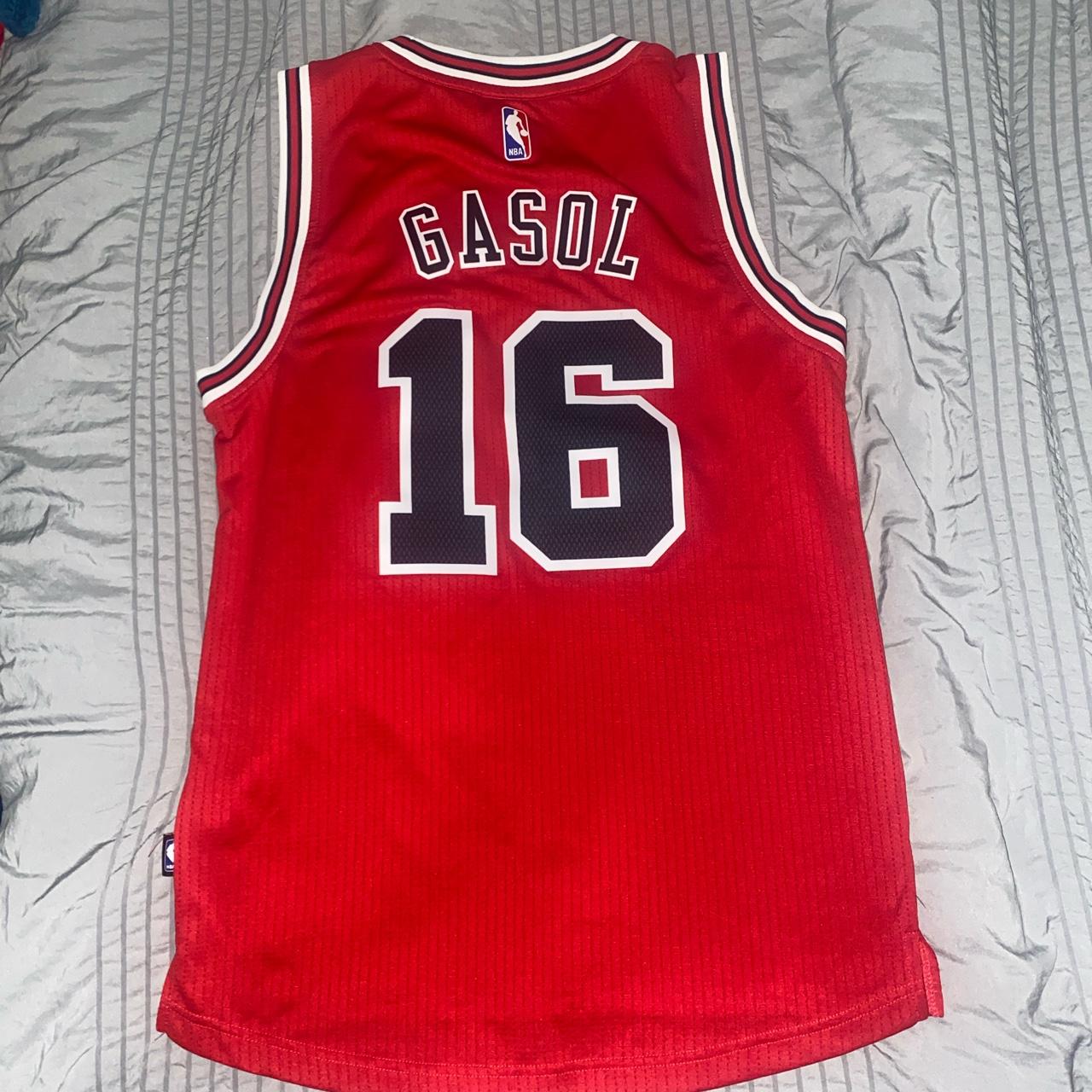 NBA Chicago Bulls Gasol 16 jersey Size small... - Depop