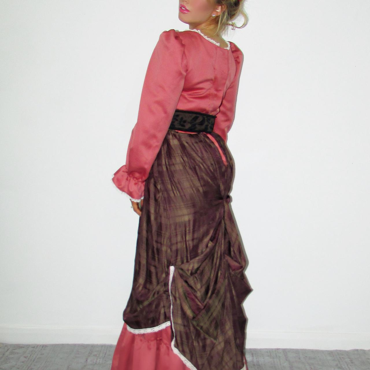 Description Vintage Western Costume Dress Period... Depop