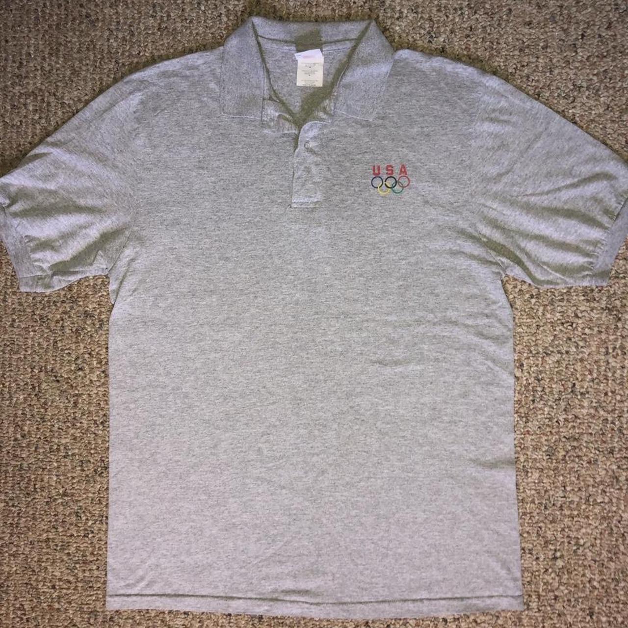 Vintage 90’s USA Olympics Polo Shirt In perfect... - Depop