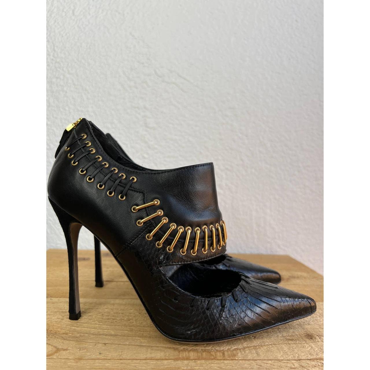 Product Image 2 - Sergio Rossi Black and Gold