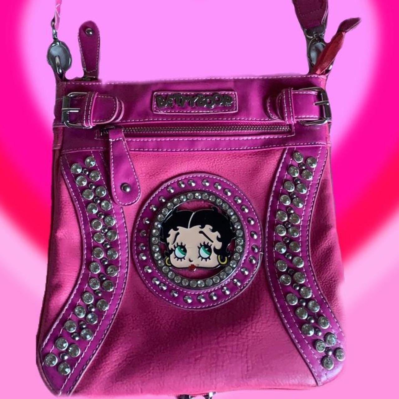 Y2k Betty Boop Crossover Bag In Like New Conditions Depop 5925