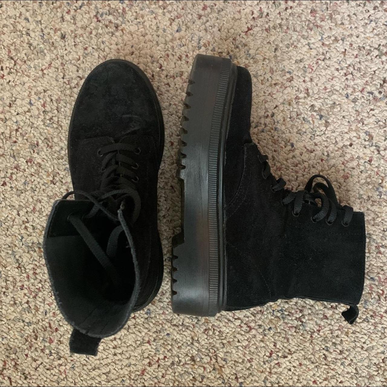 Product Image 1 - Black suede platform. Needs some
