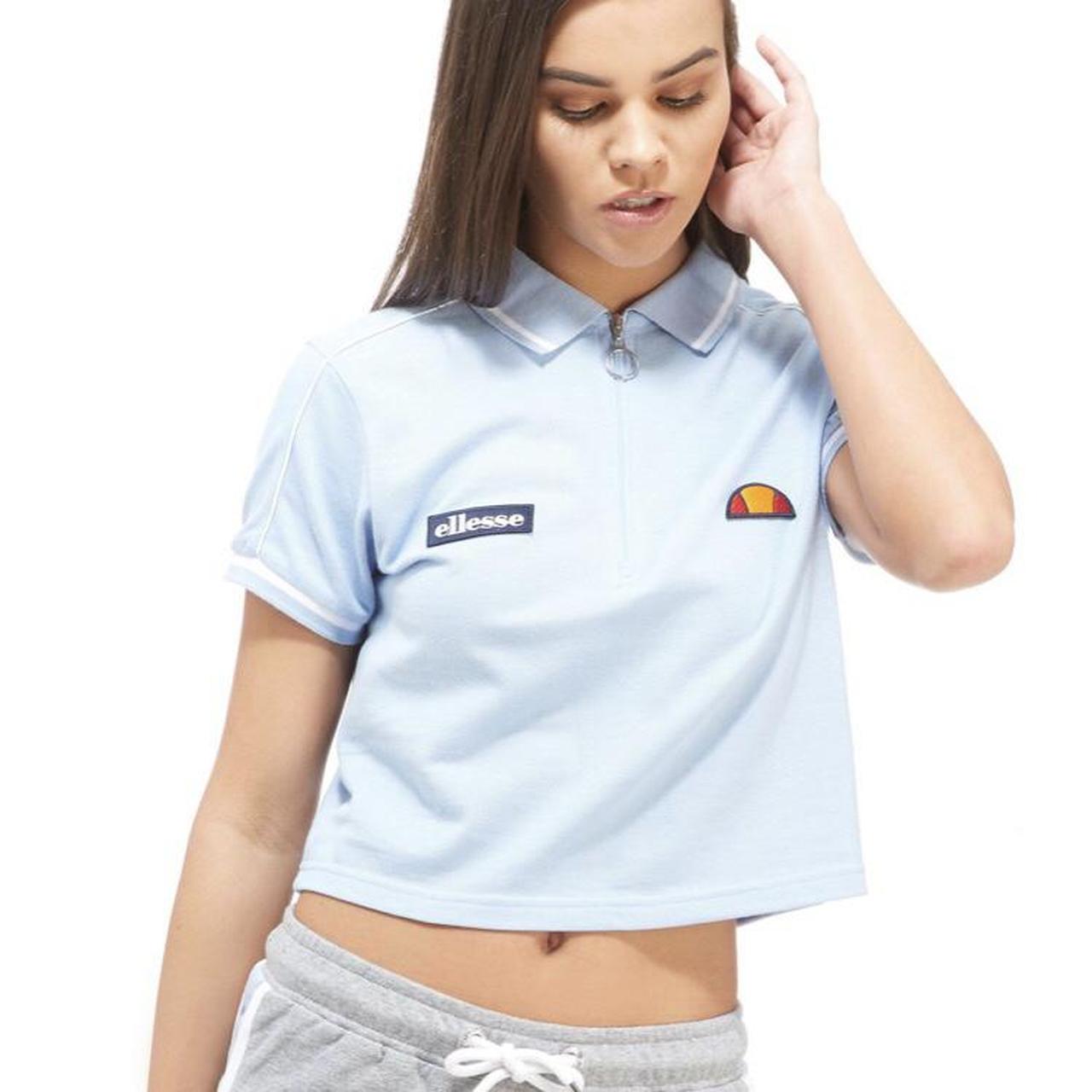 Ellesse crop fashion polo shirt