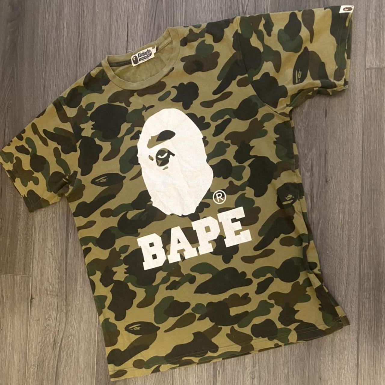 Item BAPE T SHIRT Colour CAMO RRP 139 Condition Depop