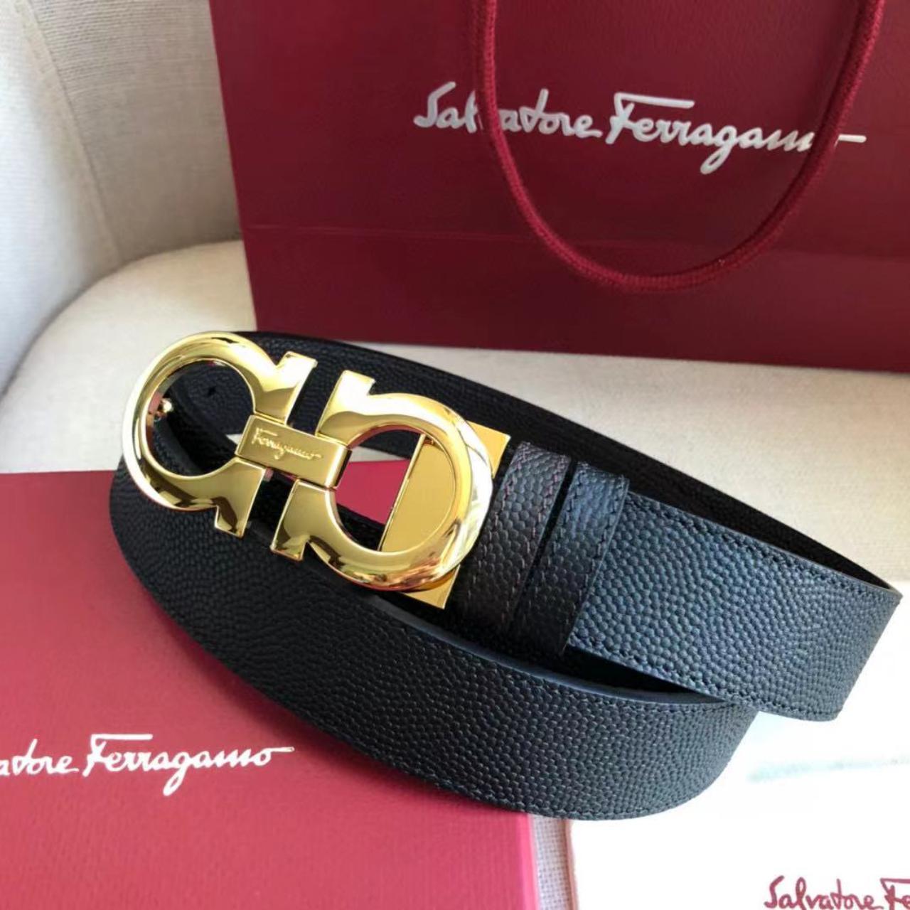 Ferragamo gold outlet buckle