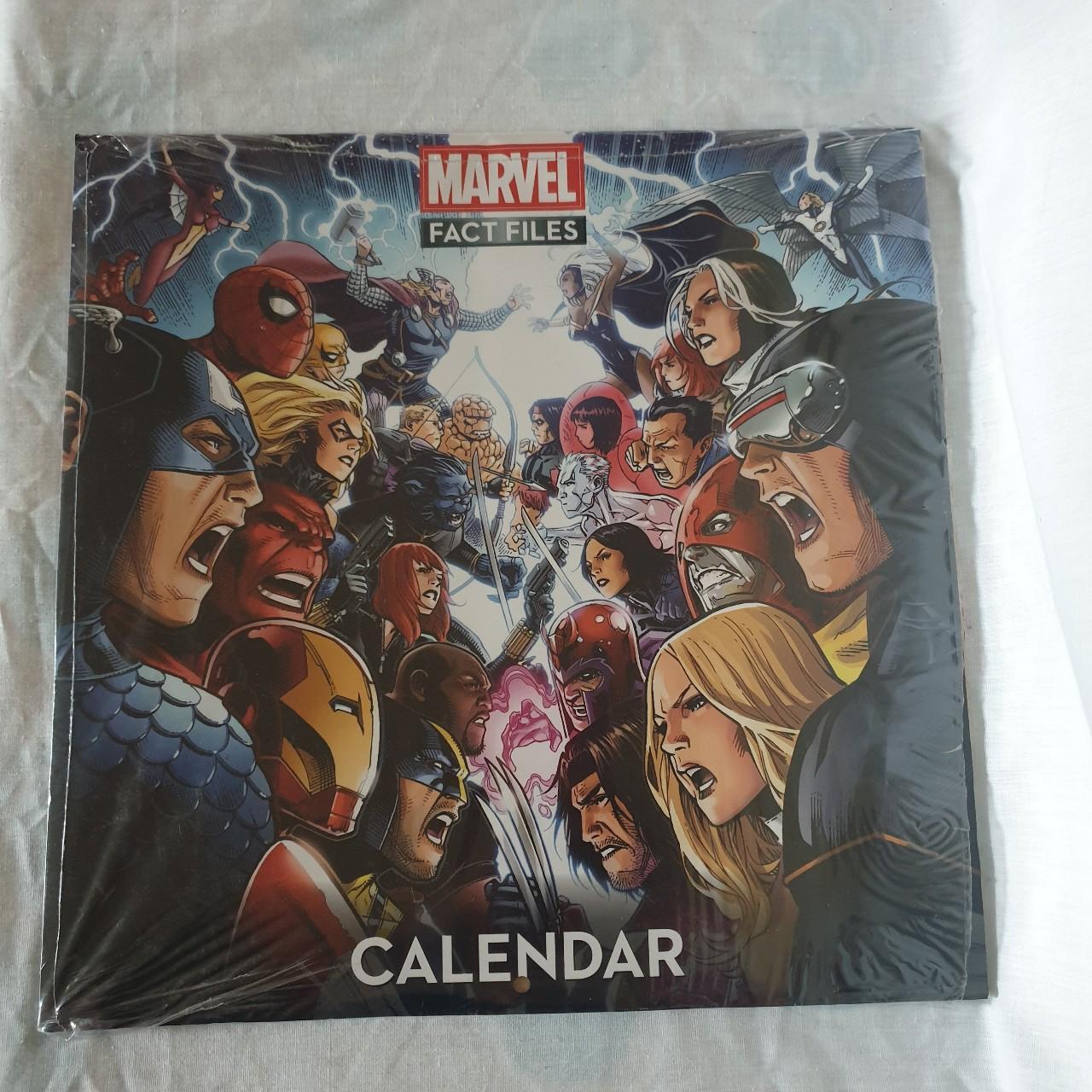 Marvel Fact Files Perpetual Calendar Depop