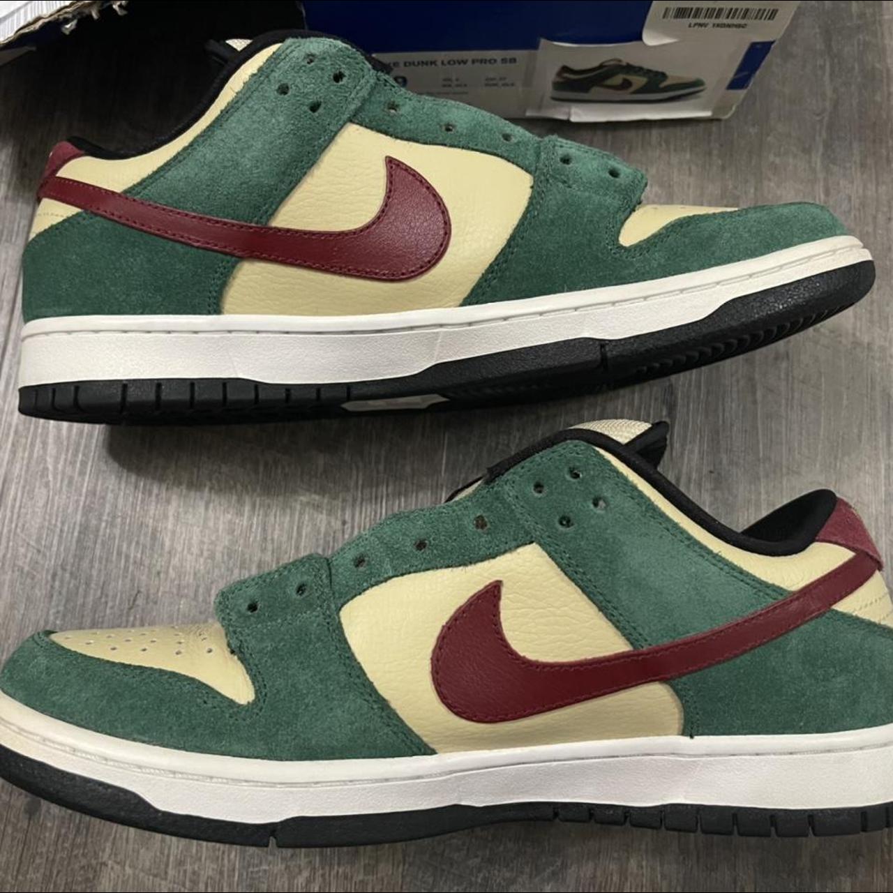 Nike Dunk Low SB - Vegas Gold/Jameson | Depop