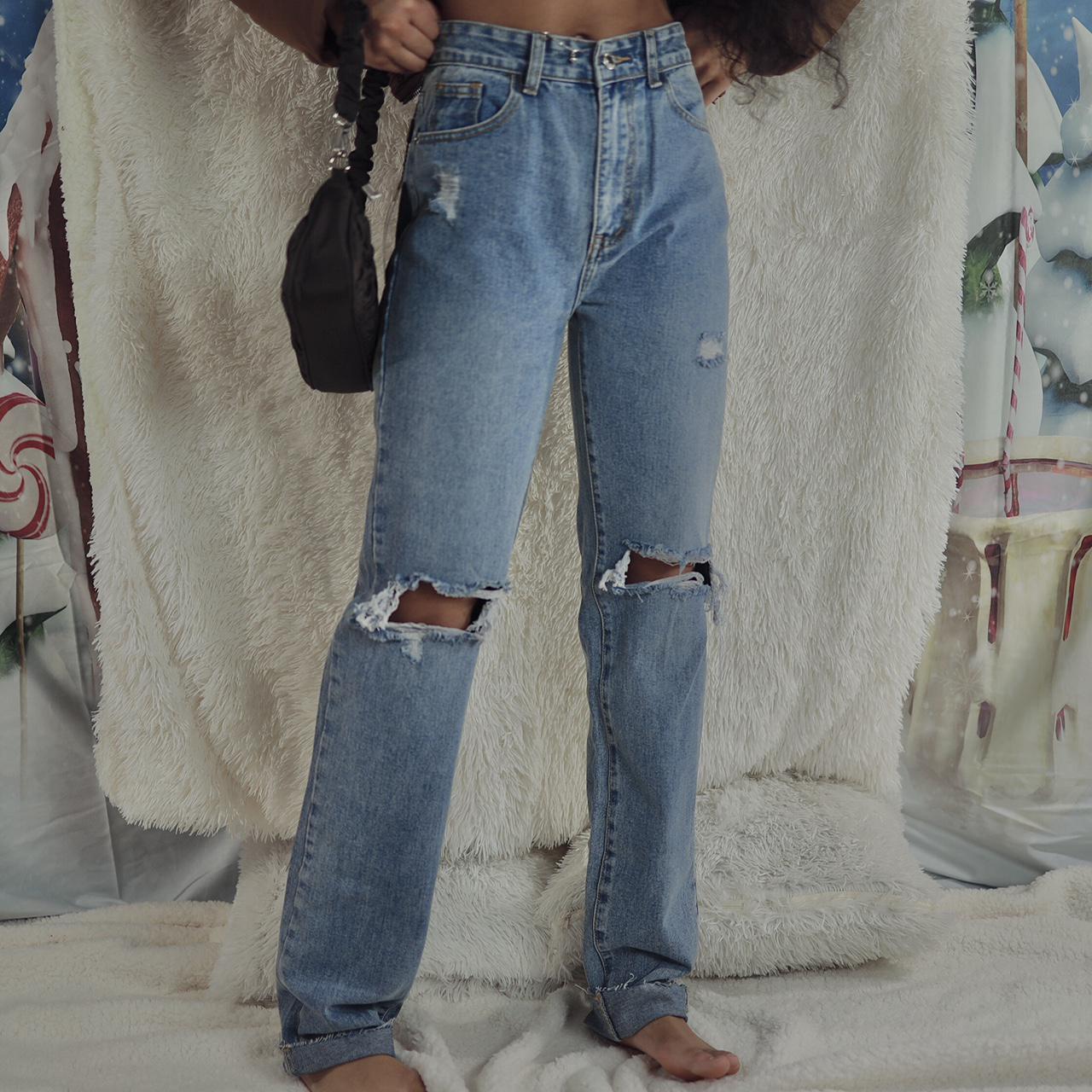 Women's Blue Jeans | Depop