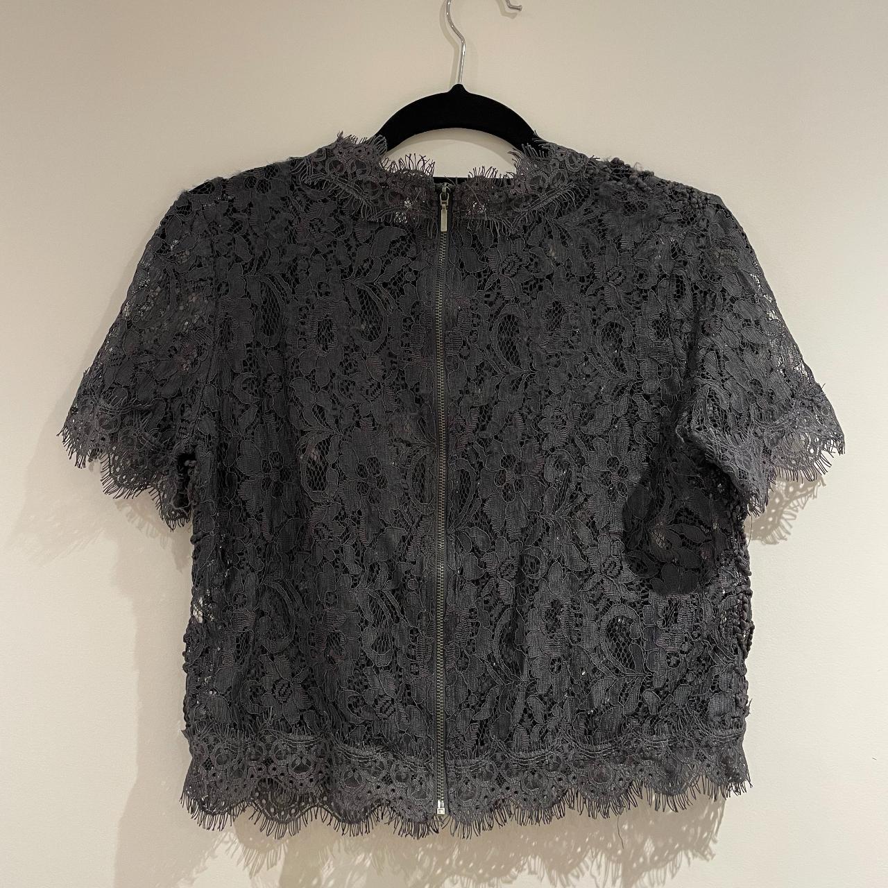 Product Image 3 - Grey Lace Shirt 

Size: M