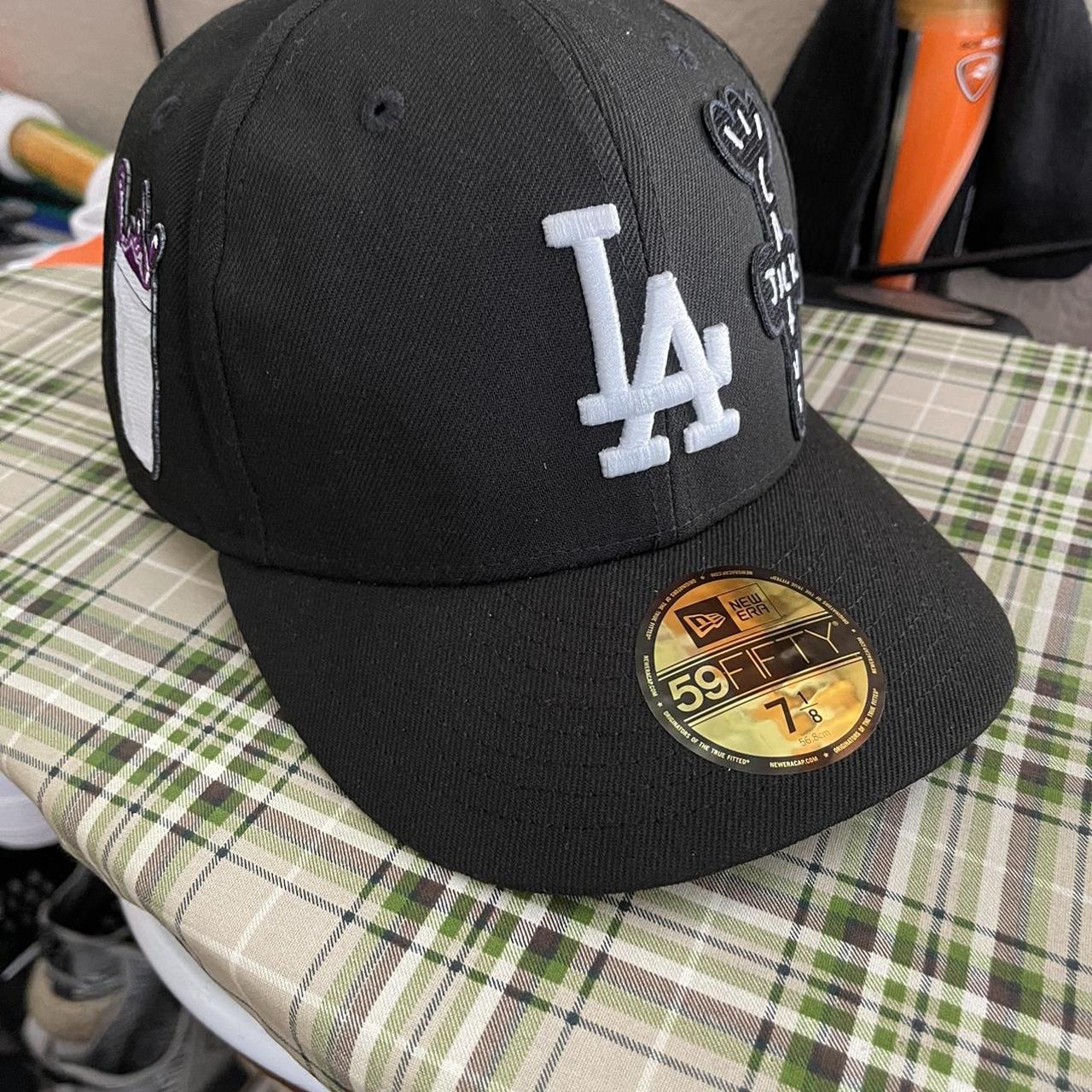 Custom patched LA Dodgers Hat~Cup of lean and a... - Depop
