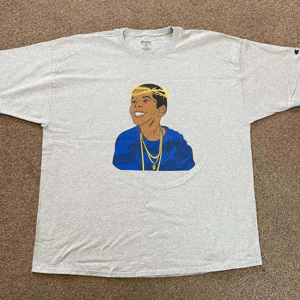 WESTSIDE GUNN FLYGOD T SHIRT CHAMPION RED deals OG SZ. L, NEW GRISELDA GXFR BLIENTELE