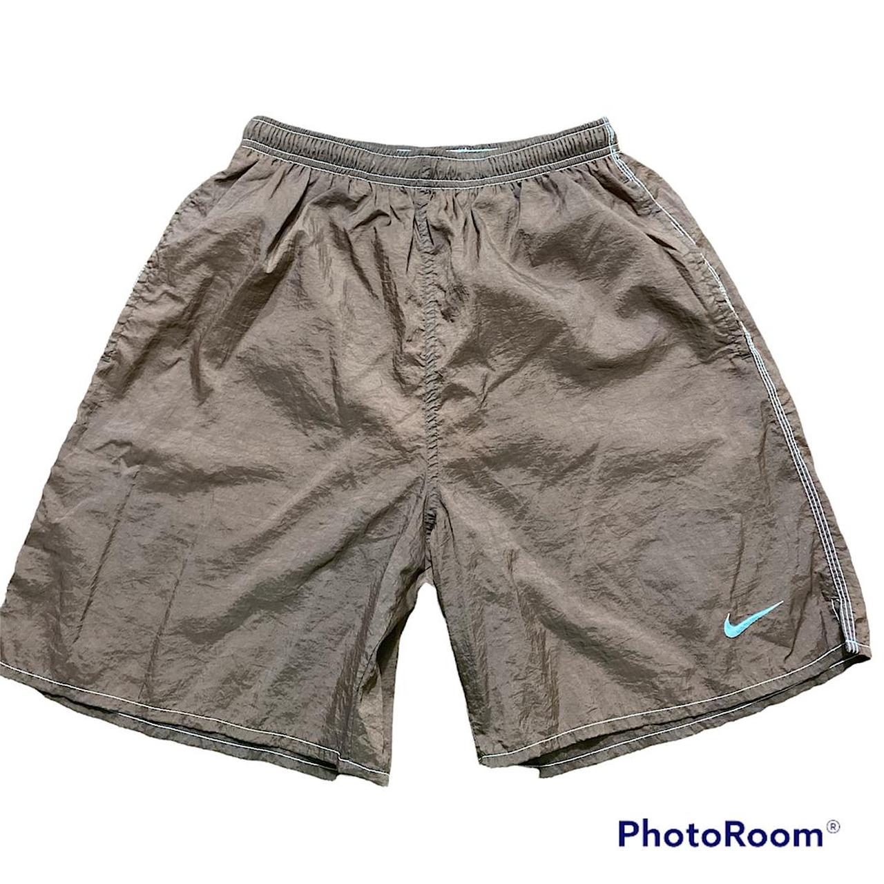 Nike Men's Brown Swim-briefs-shorts