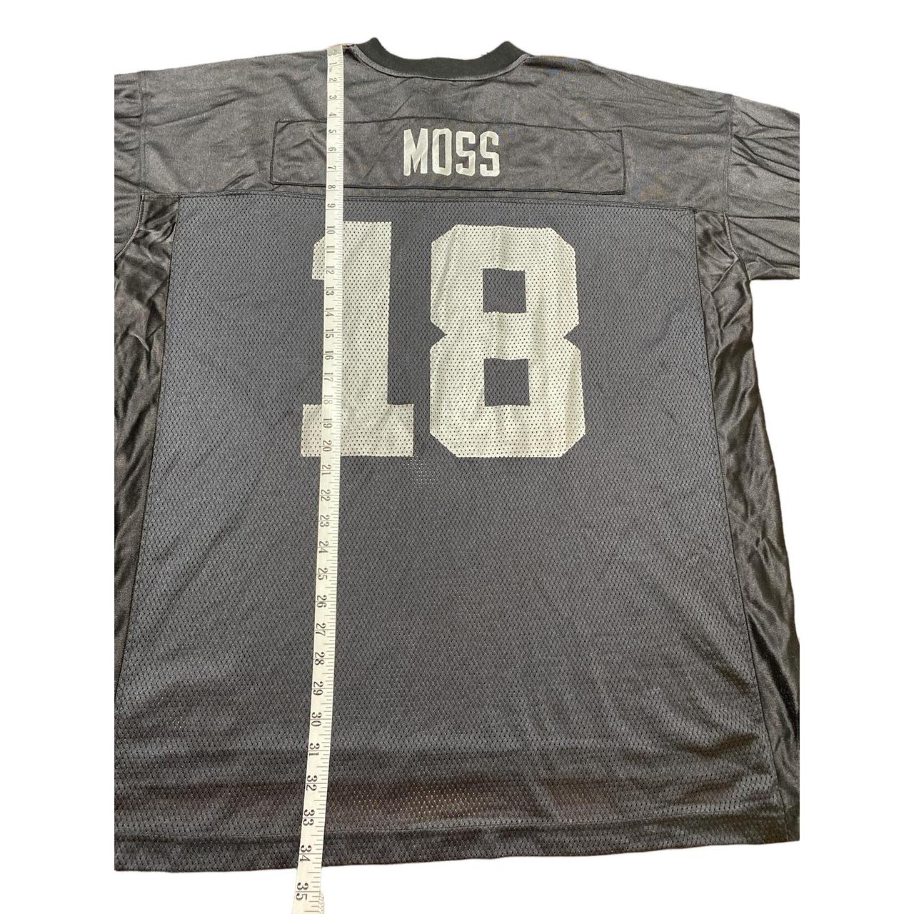 Vintage Reebok Randy Moss Jersey Las Vegas Raiders - Depop