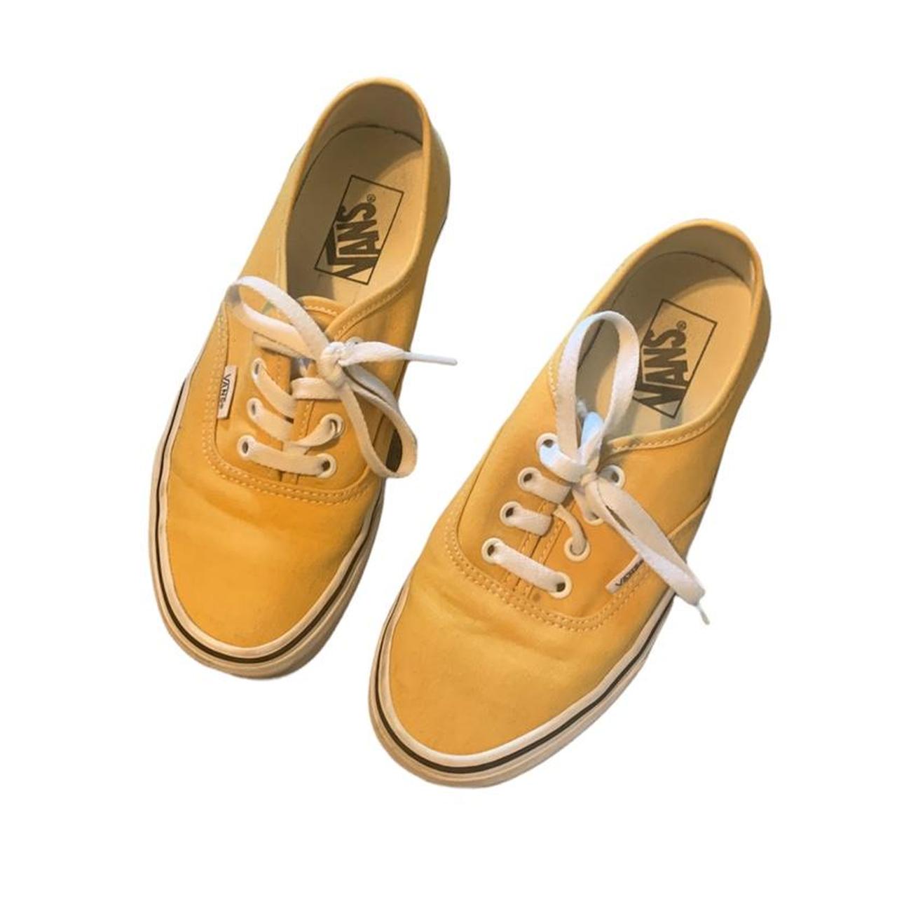 mustard yellow vans womens