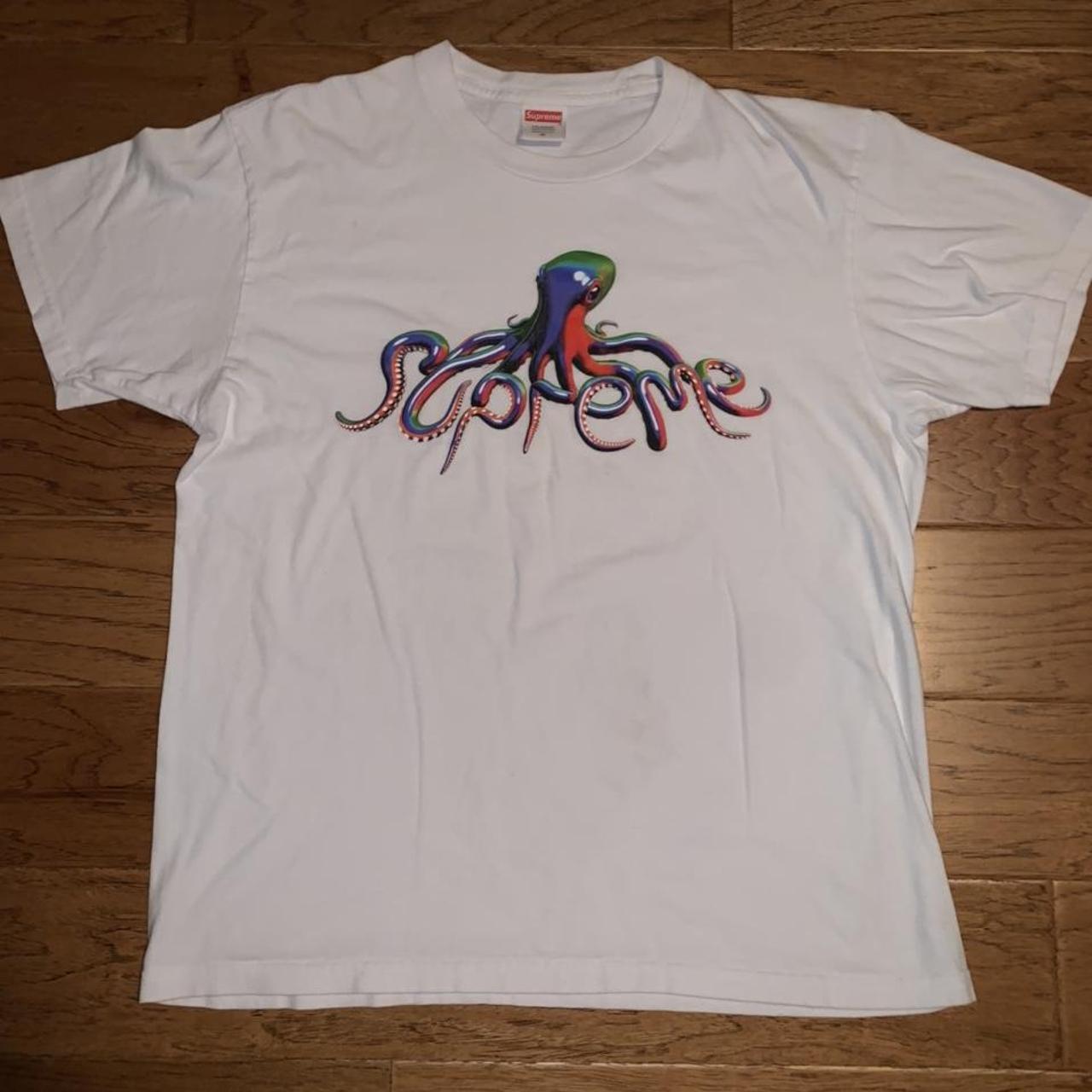 Supreme tentacles hotsell tee white