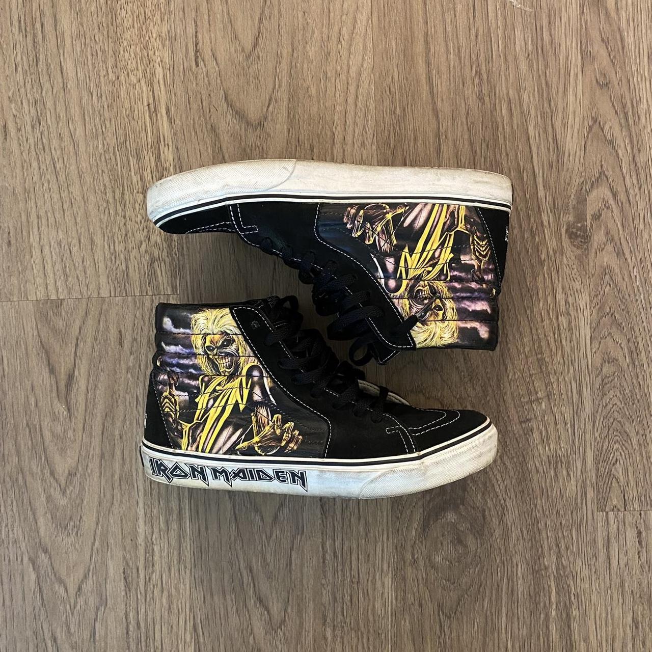 Iron maiden outlet high top vans