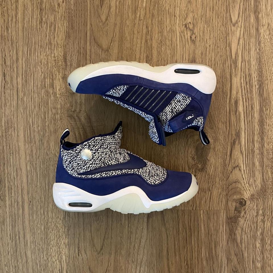 Nike Air Shake Ndestrukt x Pigalle Blue size 10 Used. Depop