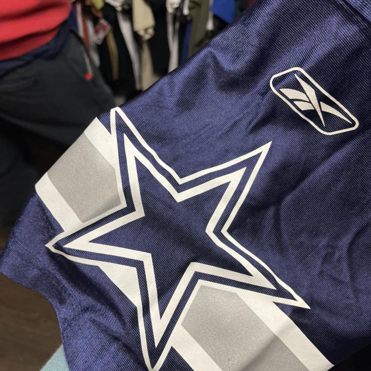 cowboys tony romo jersey, youth xl but could fit a - Depop