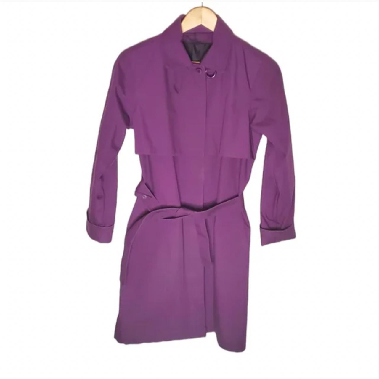 London fog purple coat sale