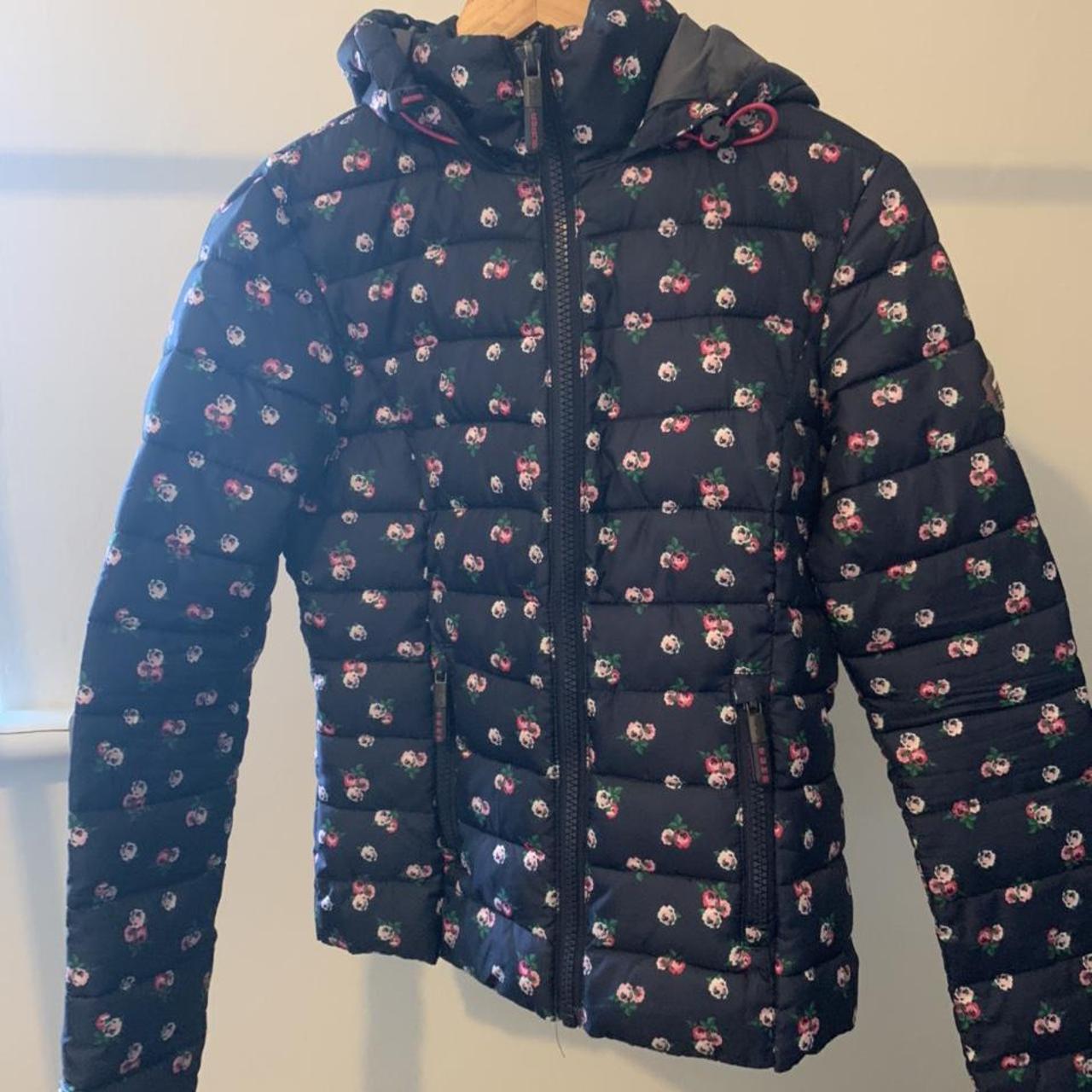 superdry floral jacket