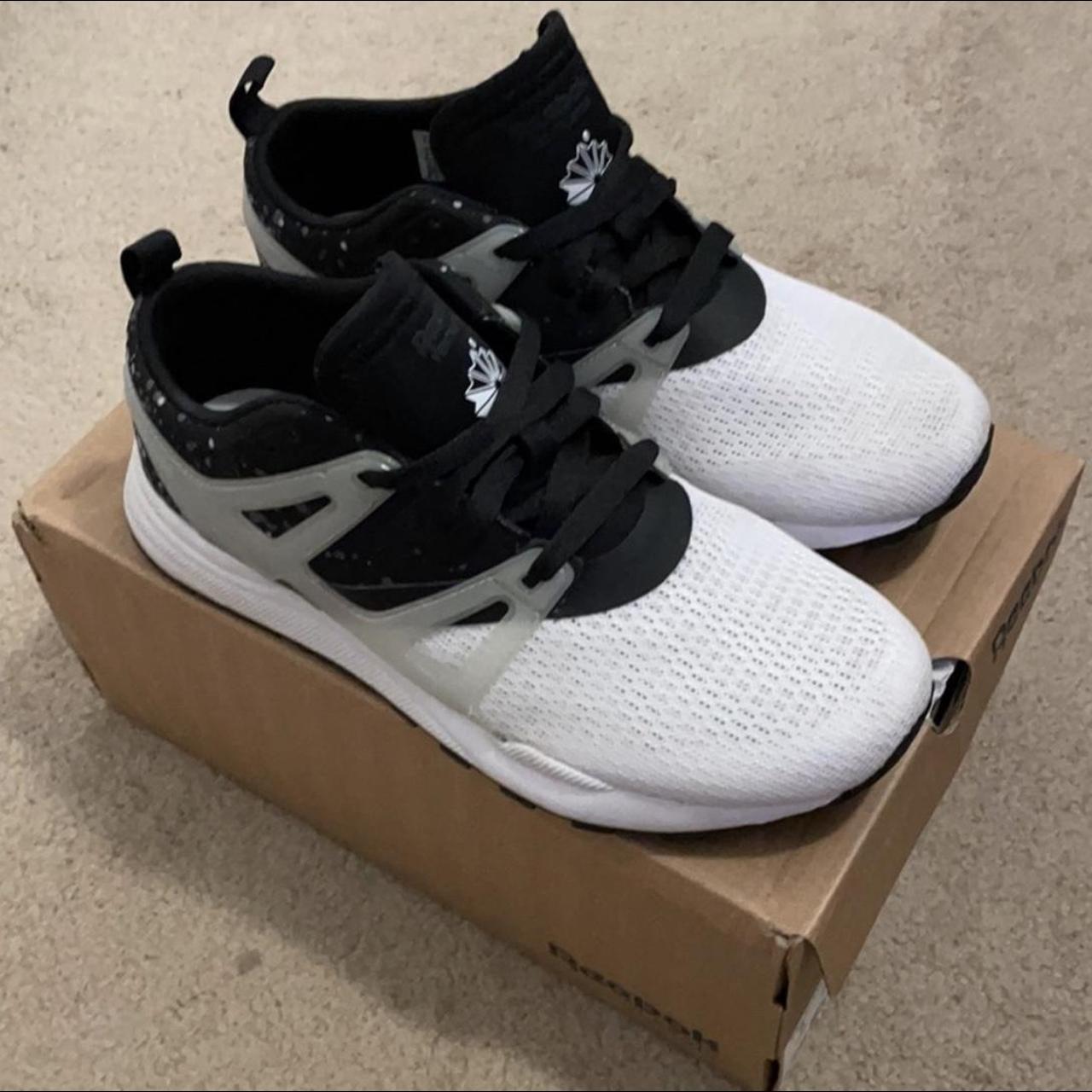 Reebok Women's Black and White Trainers