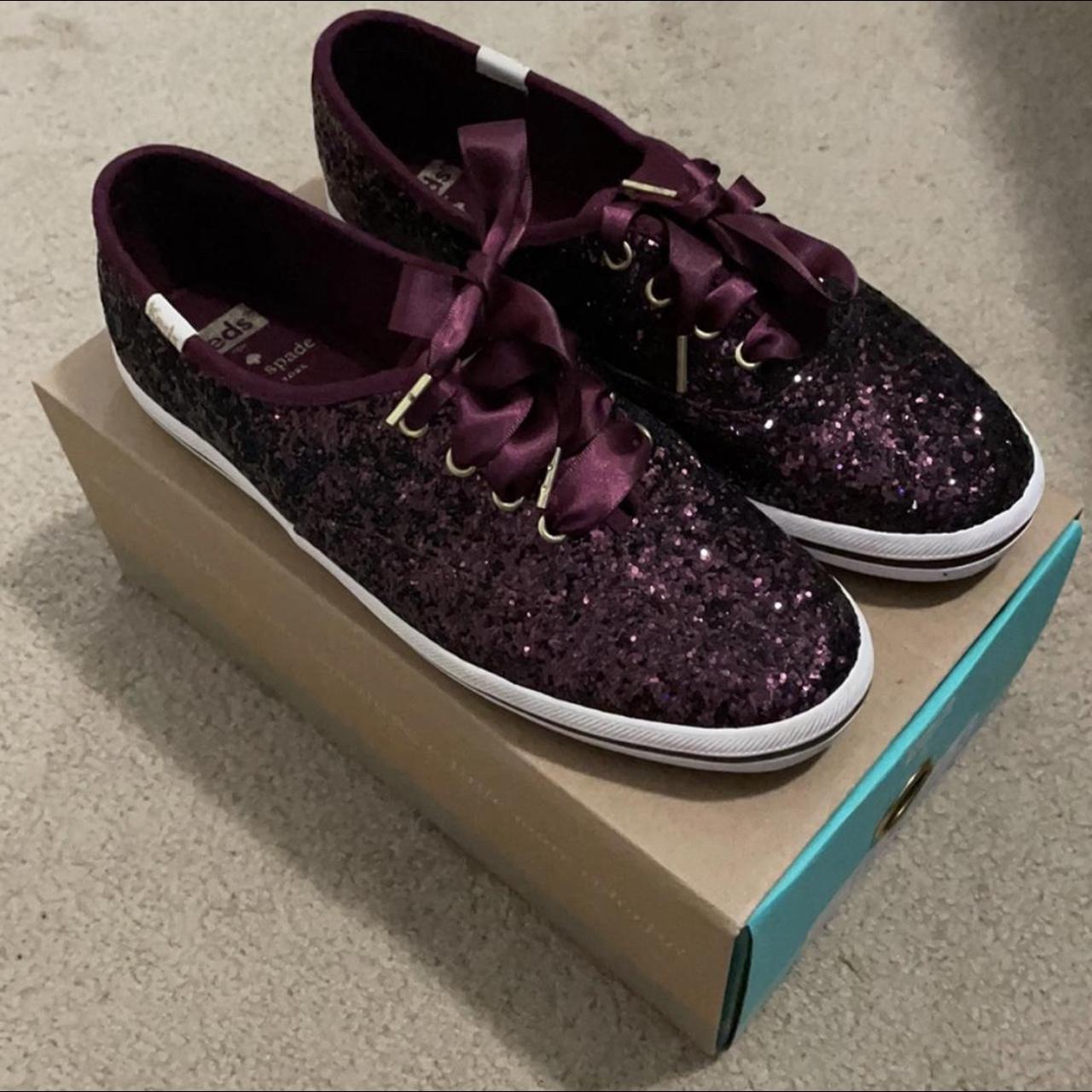 keds purple glitter