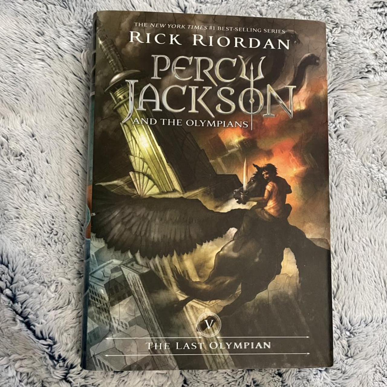Hardcover Percy Jackson and the Olympians - The Last... - Depop
