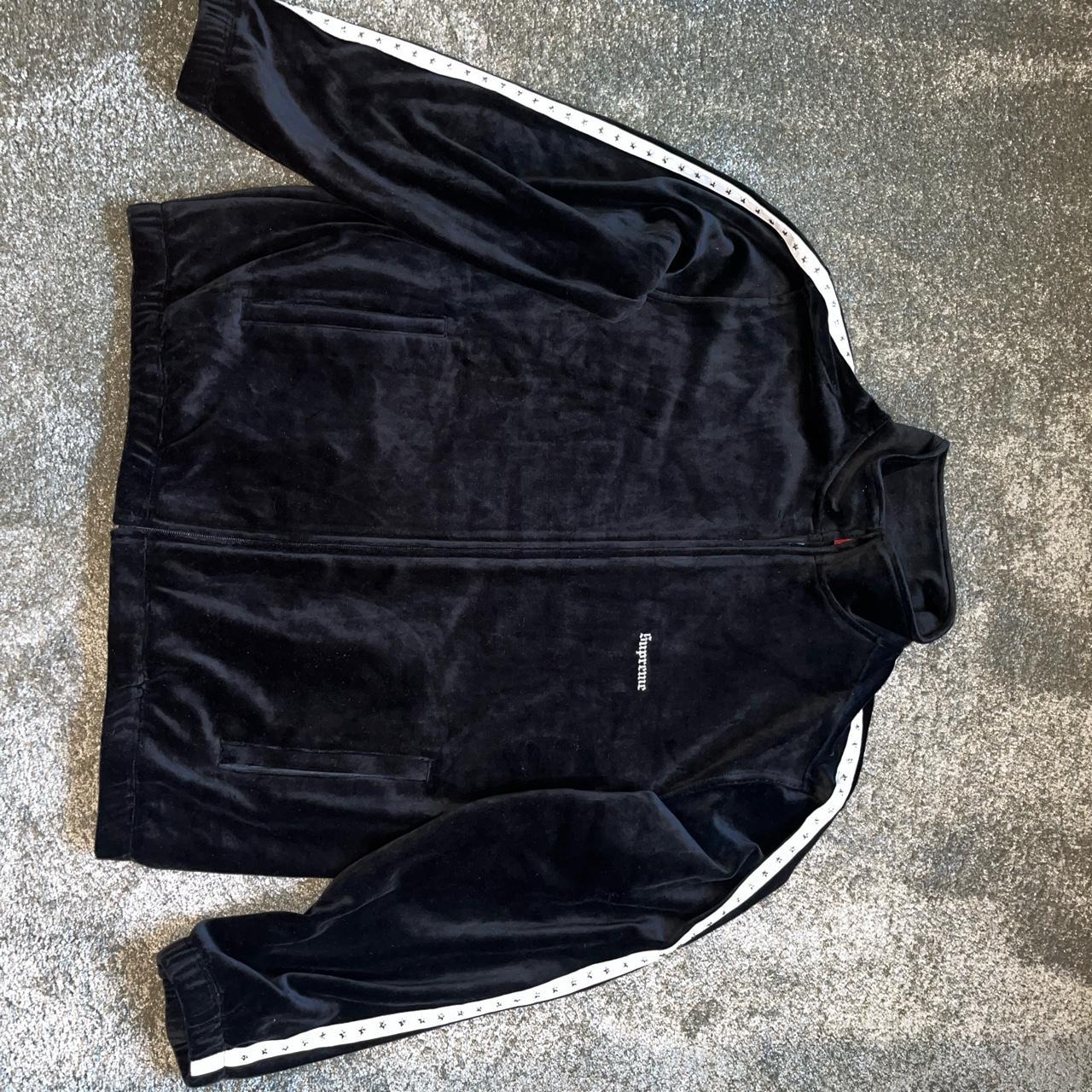 Supreme Studded Velour Track Jacket Black, 45% OFF