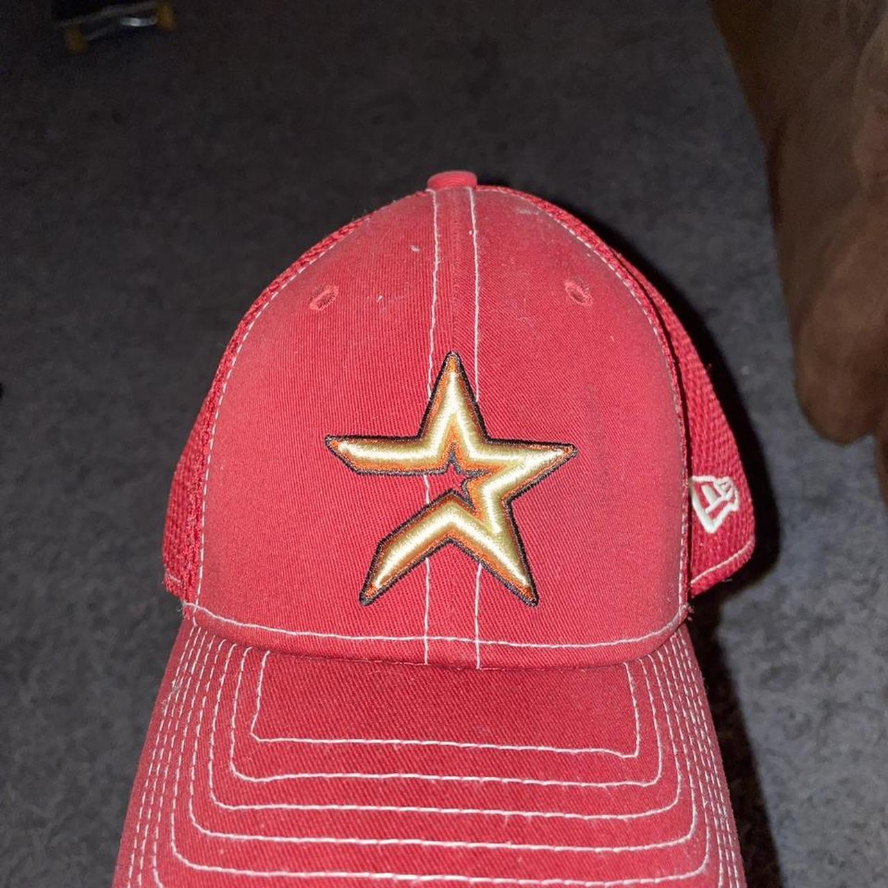 Vintage Houston Astros Trucker Hat it will be - Depop