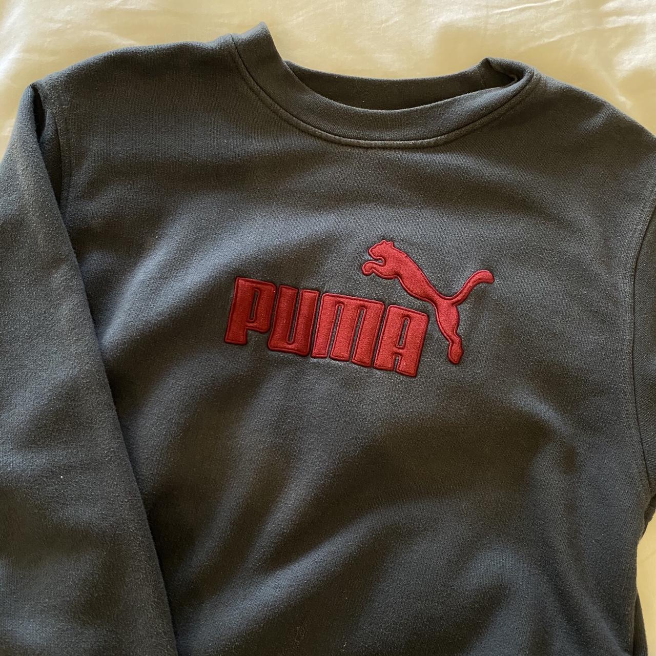 Vintage puma best sale sweatshirt