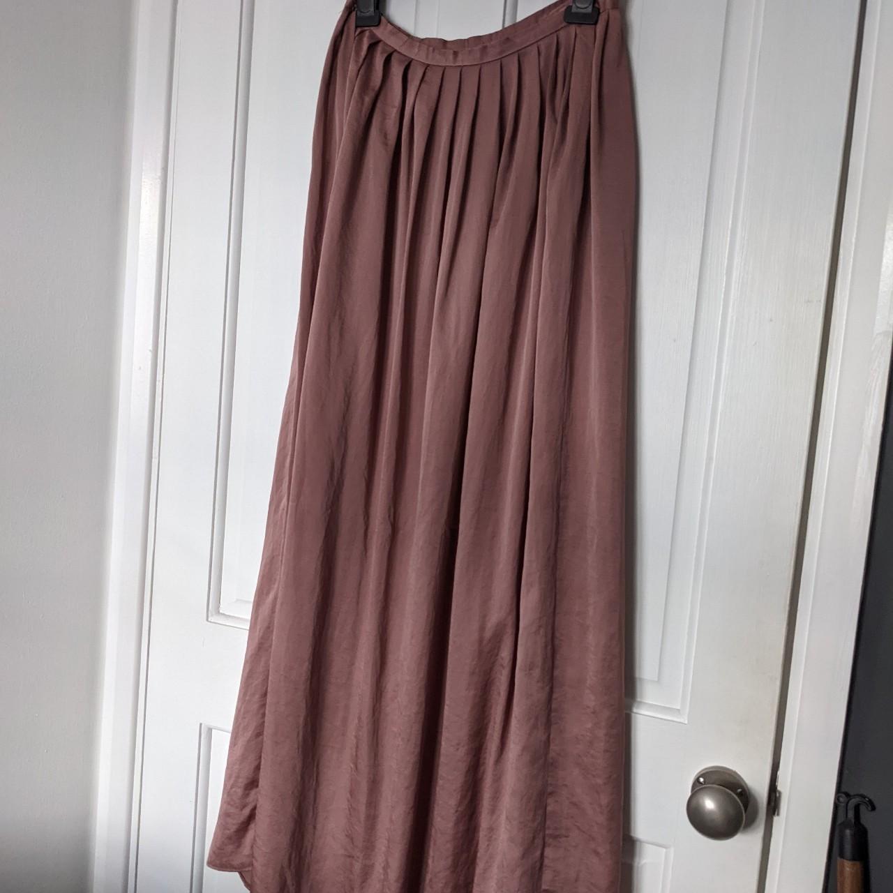 Maxi skirt with slit ASOS 8 #weddingguest... - Depop