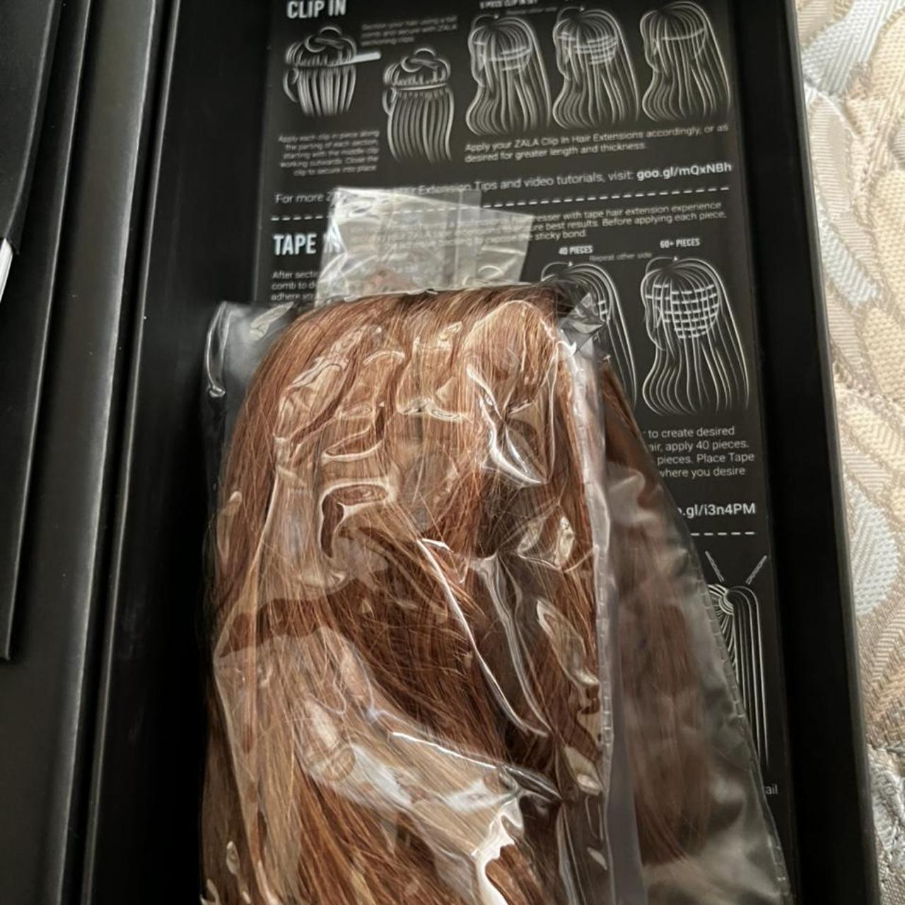 Zala hair extensions in dirty blonde,,, clip in 12”... Depop