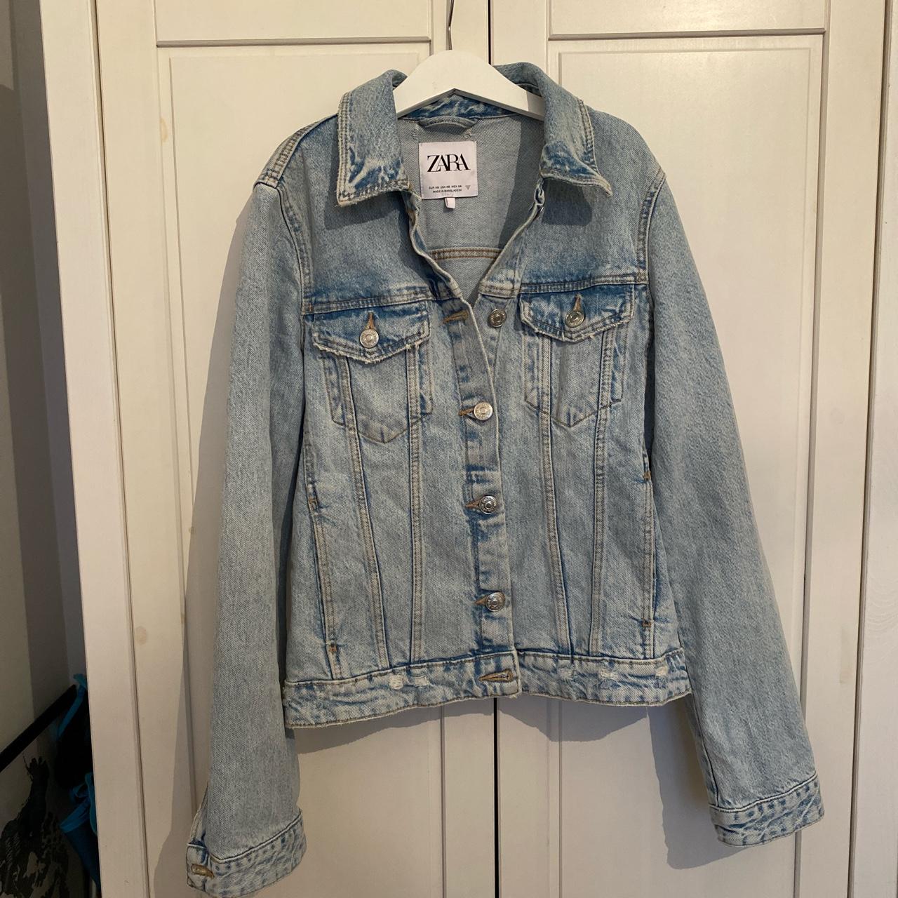 ZARA women’s denim jacket Only worn a handful of... - Depop