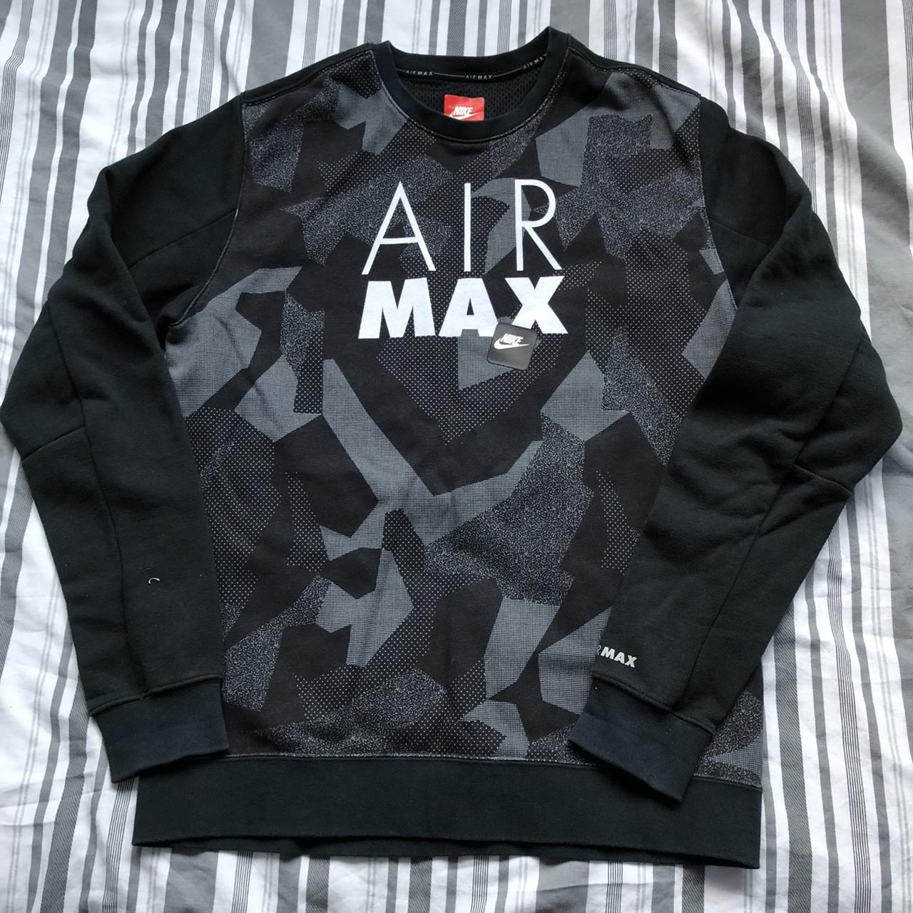mens nike air max sweatshirt