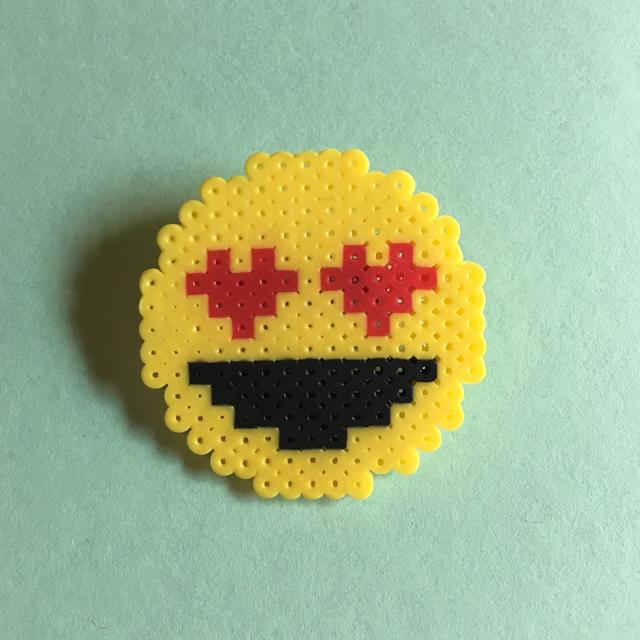 Handmade Crying Cursed Emoji Clay Pin This pin is - Depop