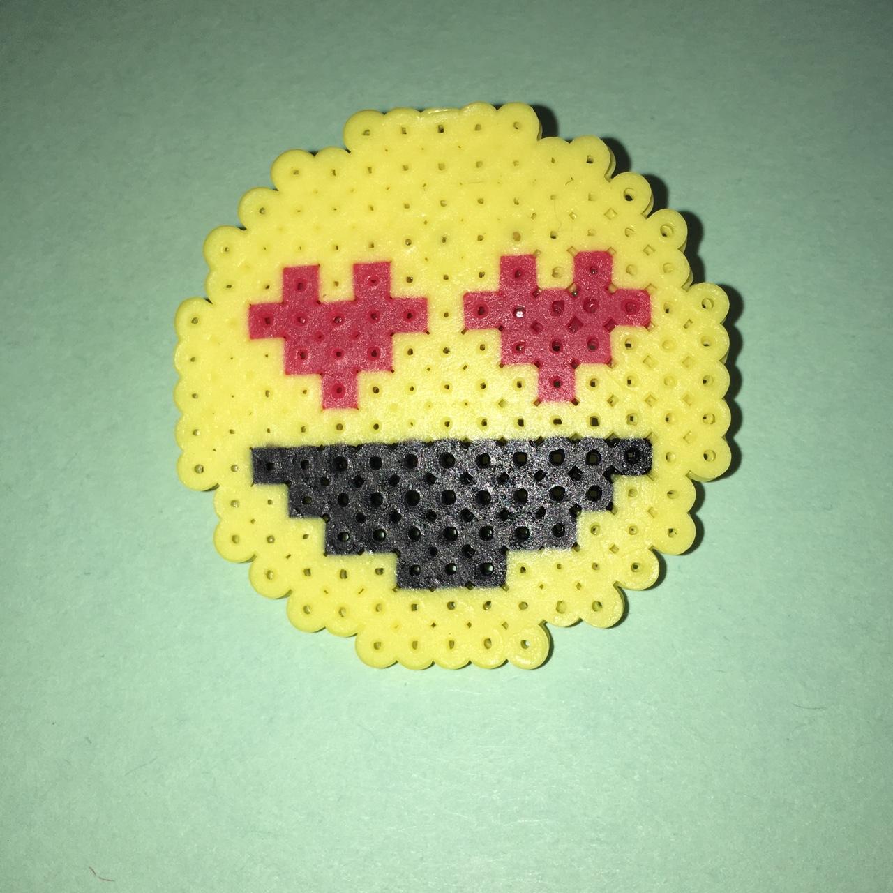 Handmade Crying Cursed Emoji Clay Pin This pin is - Depop