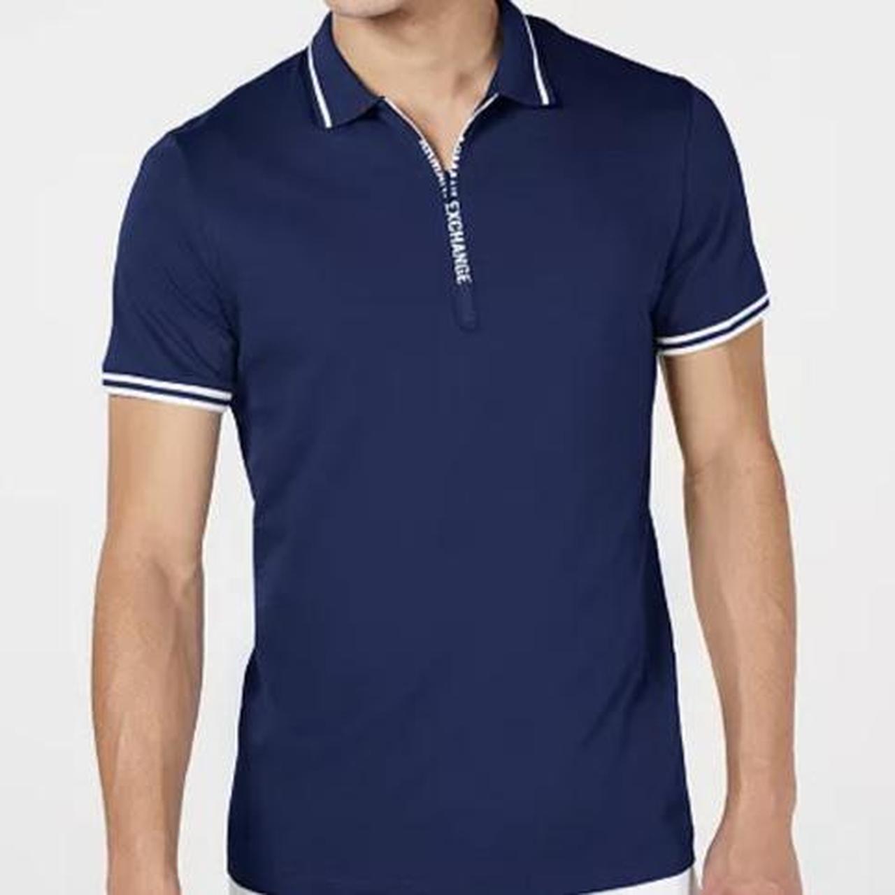 armani exchange half zip