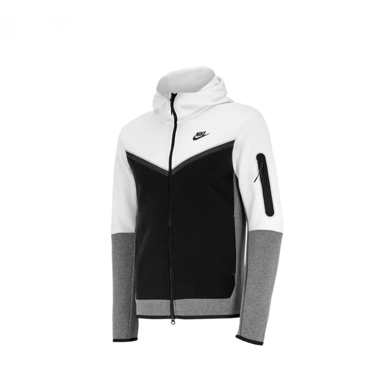 Black/White/Grey Nike Tech Fleece Brand new never... - Depop