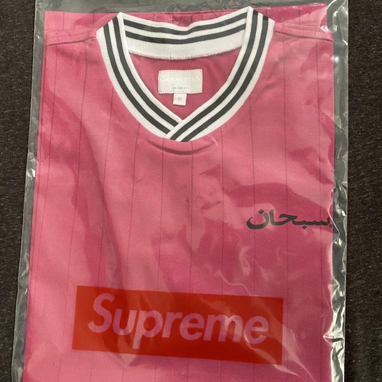 Supreme Supreme Soccer Jersey Brand New Quick - Depop