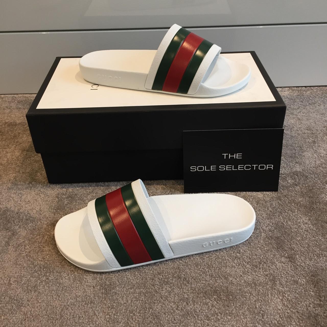 limited edition gucci slides