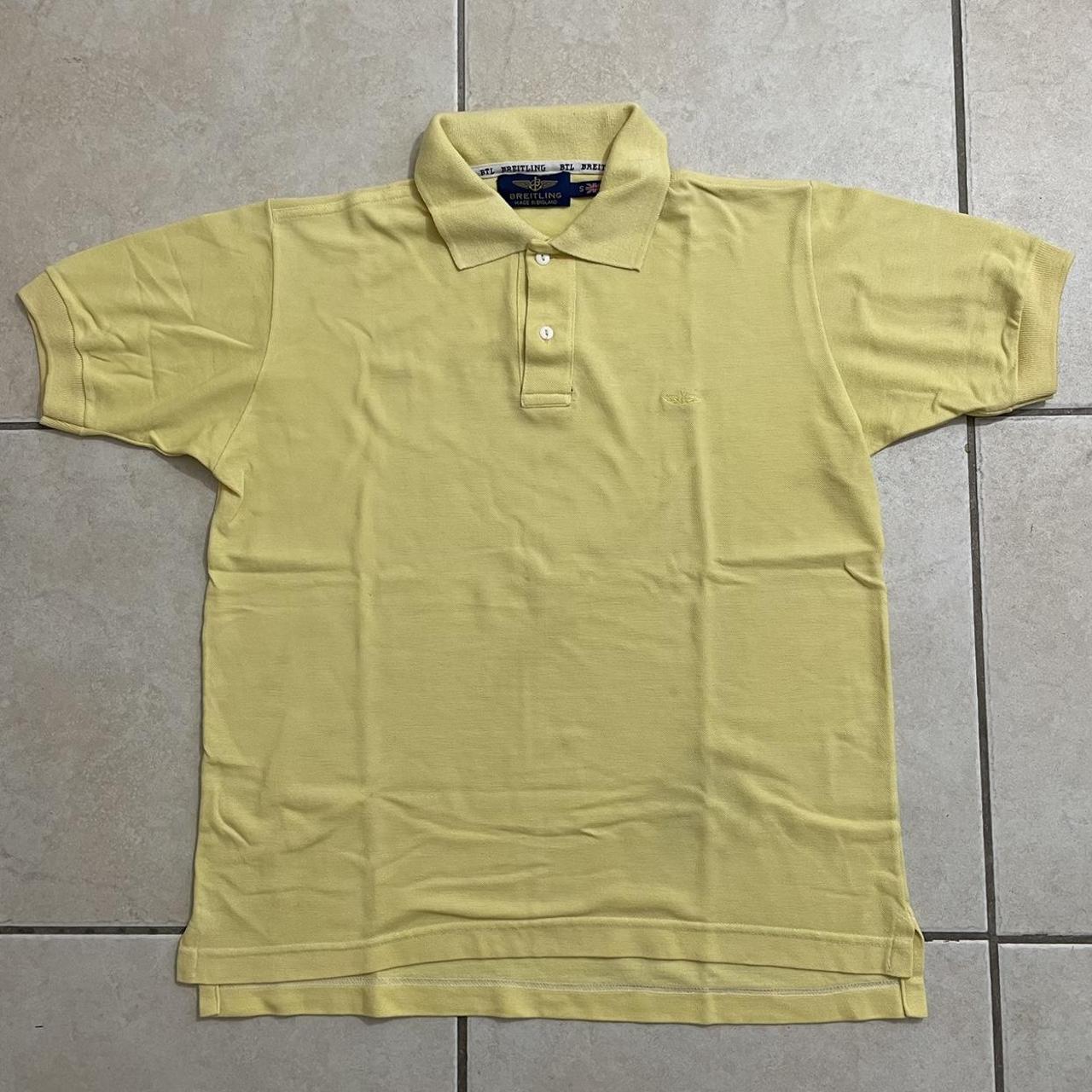 Product Image 1 - Breitling 
Yellow Polo 
Size Small