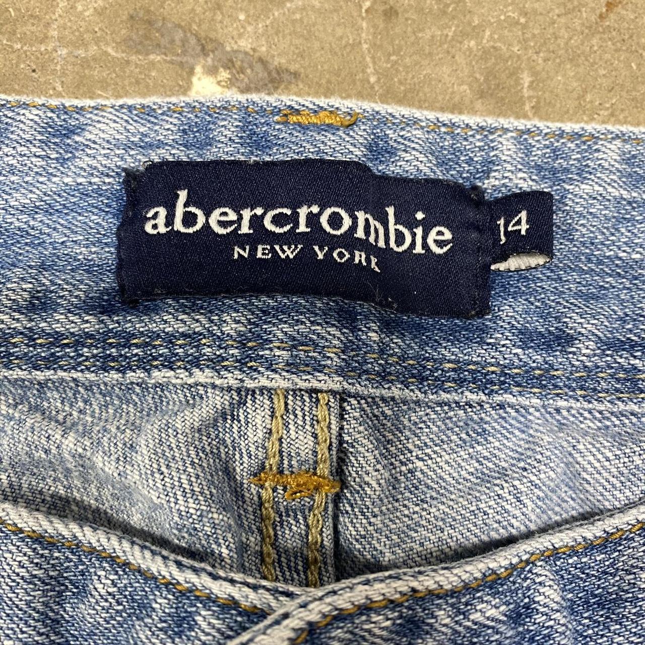 Vintage abercrombie & fitch low rise jeans capri... - Depop