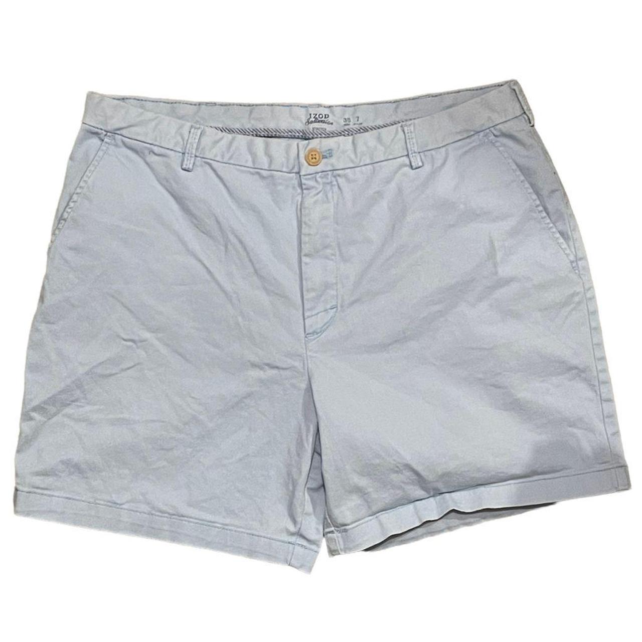 Mens Izod Salt Water Stretch Shorts Size 38 inseam... - Depop