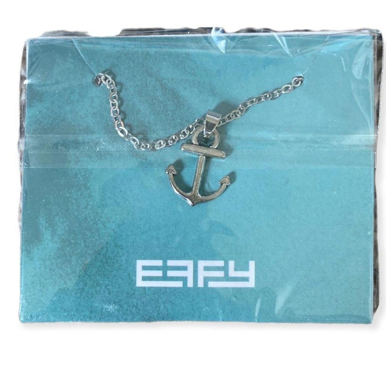 Effy Sterling Silver Sapphire, Ruby & Diamond Anchor Pendant, 0.20 TCW –  effyjewelry.com